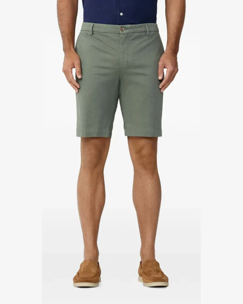 Hackett Schmale Kensington Chino-Shorts - Grün Grün