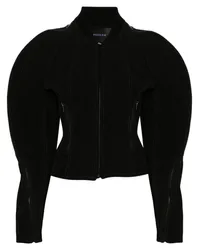 Thierry Mugler Jacke mit Design-Ärmeln Schwarz