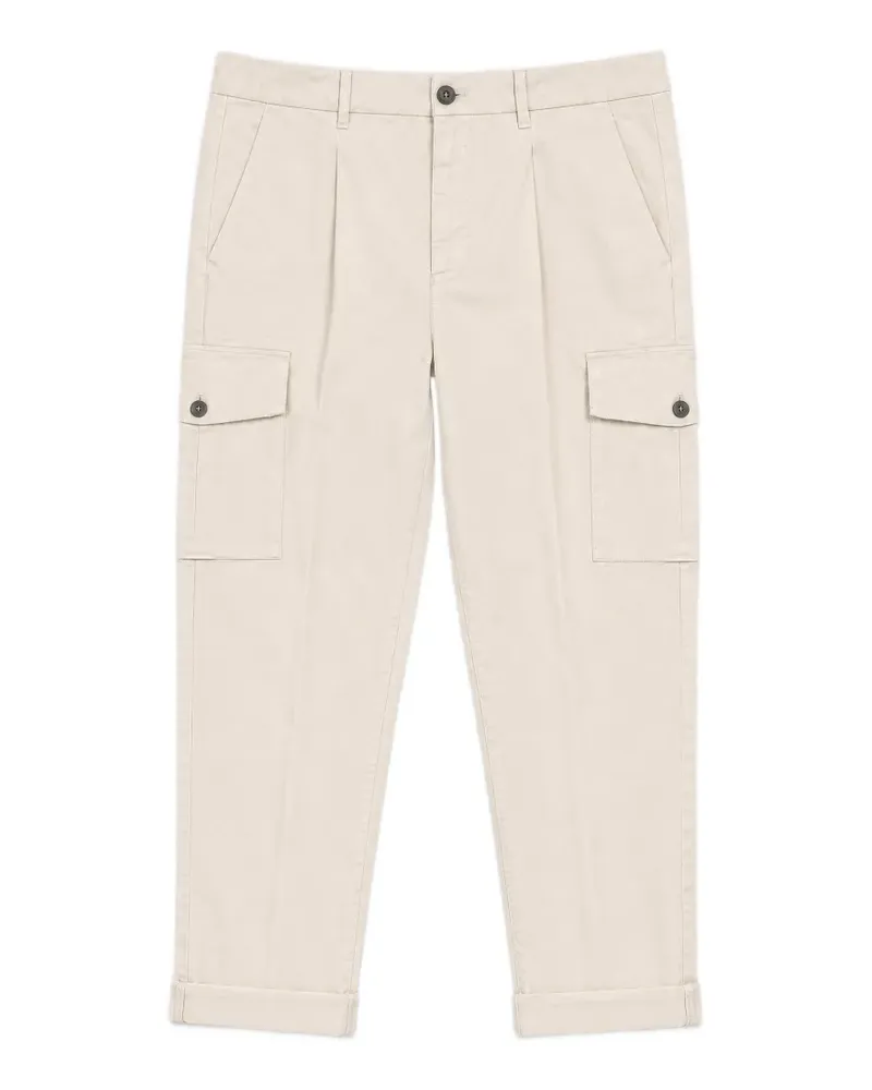 Mason's pleated cargo pants - Nude Nude