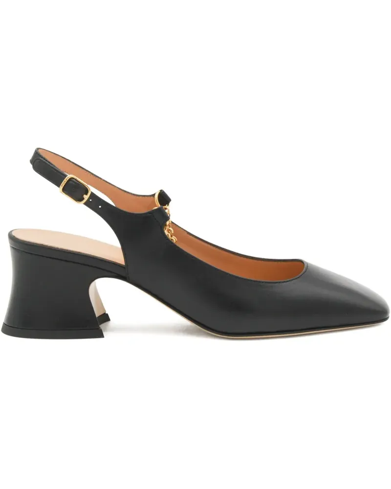 Chloé Pumps mit Zierkette 55mm - Schwarz Schwarz