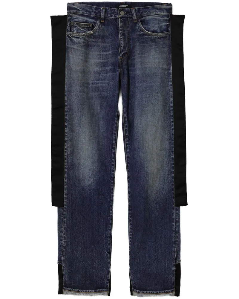 Undercover Jeans mit geradem Bein - Blau Blau