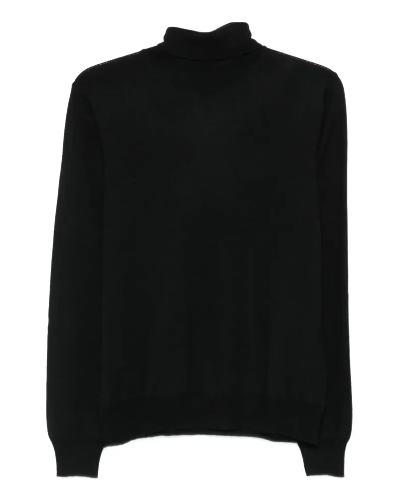 Tagliatore Pullover mit Rollkragen - Schwarz Schwarz