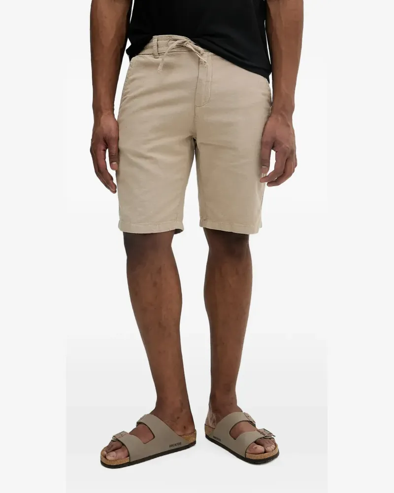 Lindbergh drawstring-waist shorts - Nude Nude