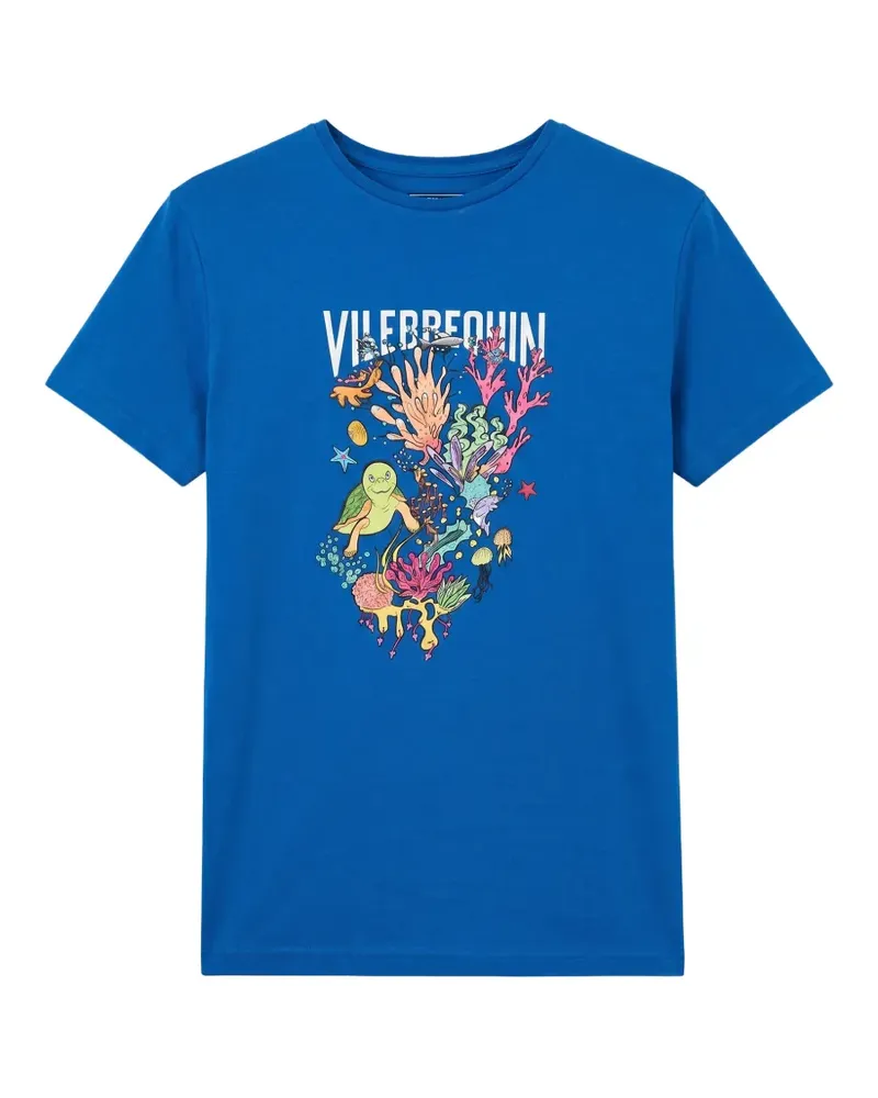 Vilebrequin Thom graphic-print cotton T-shirt - Blau Blau
