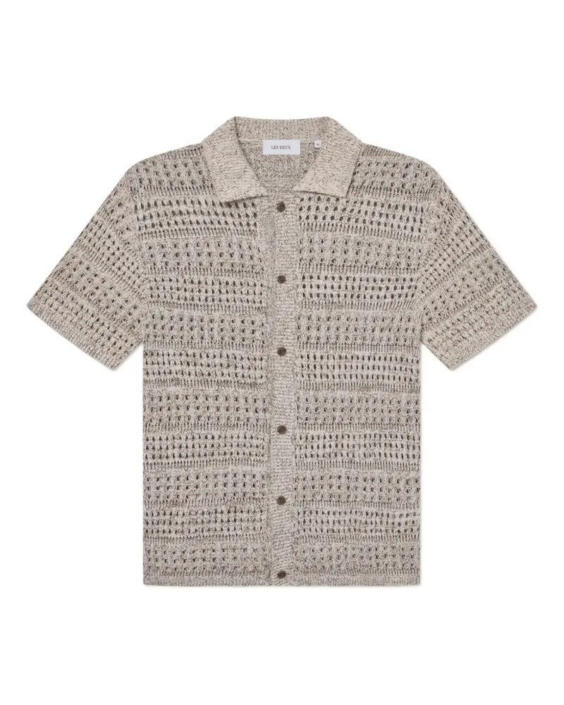 LES DEUX Kurzärmeliger Cardigan - Nude Nude