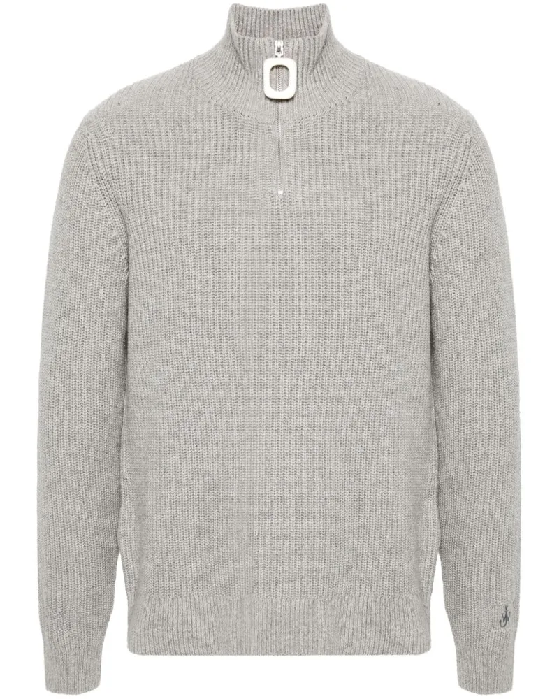 J.W.Anderson Pullover mit Reißverschluss - Grau Grau