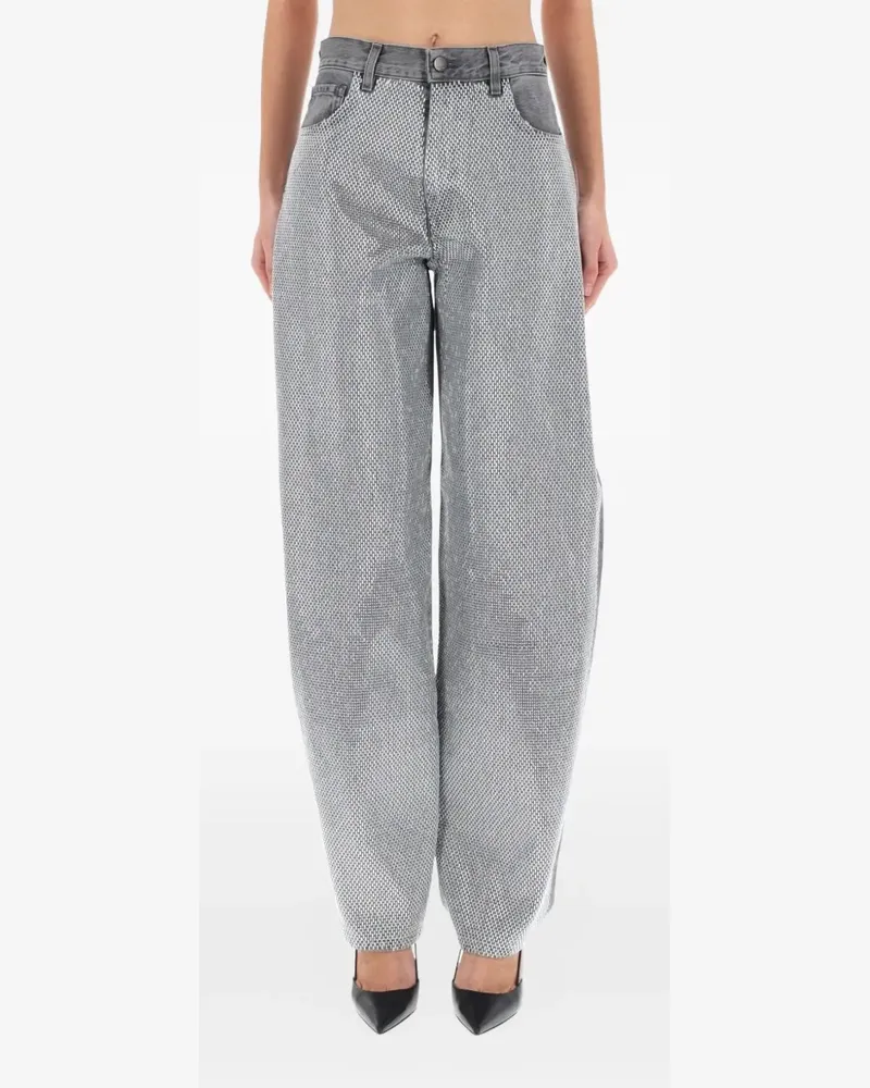 Haikure wide-leg jeans - Grau Grau