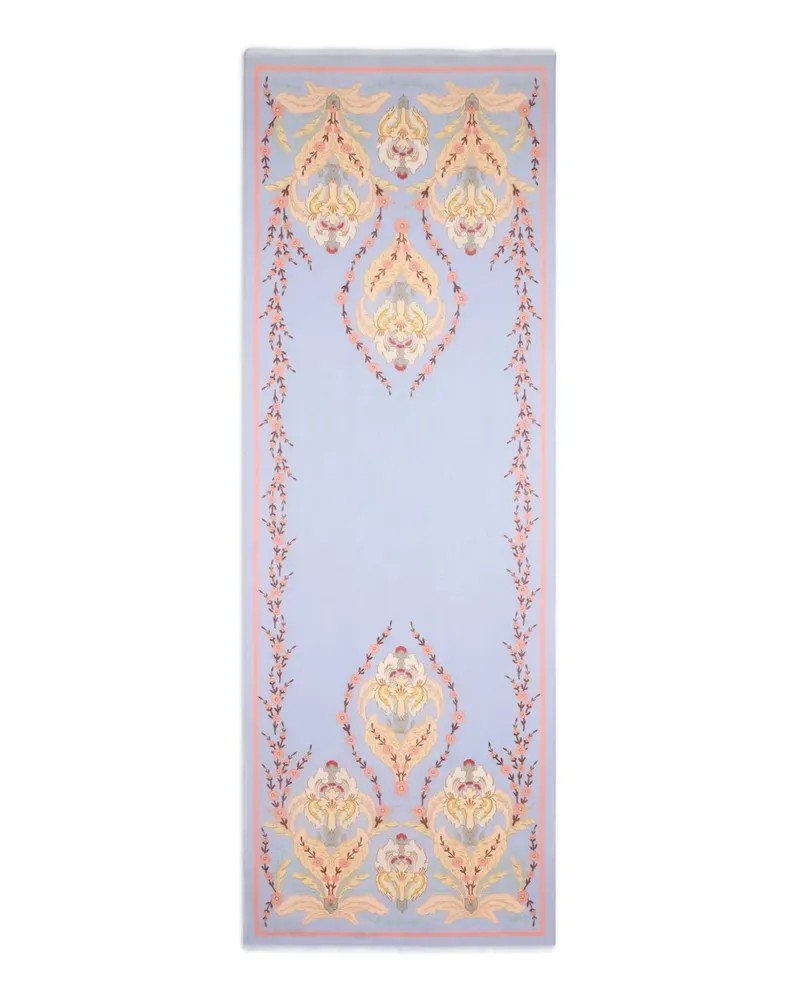 Etro Schal mit Jacquardmuster - Blau Blau