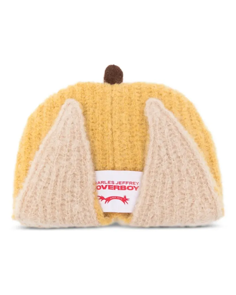 Charles Jeffrey Loverboy Chunky Banana Beanie - Gelb Gelb