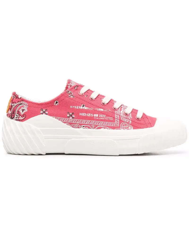 Kenzo Sneakers mit Tiger-Patch - Rosa Rosa