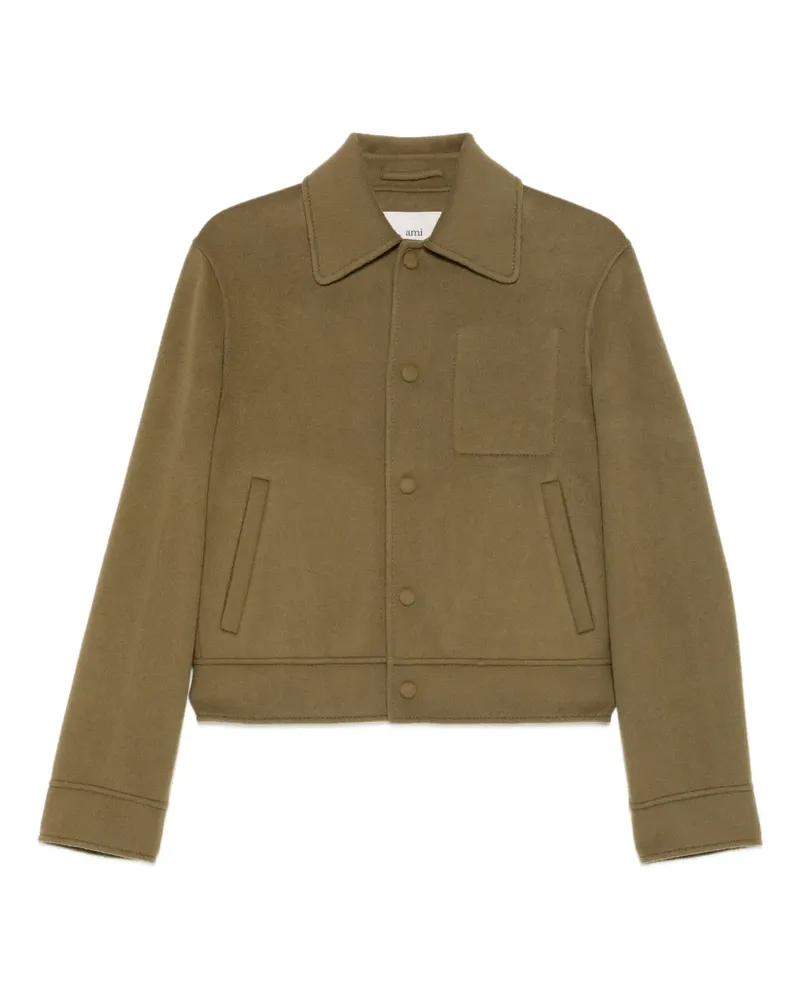AMI Paris button pocket jacket - Grün Grün