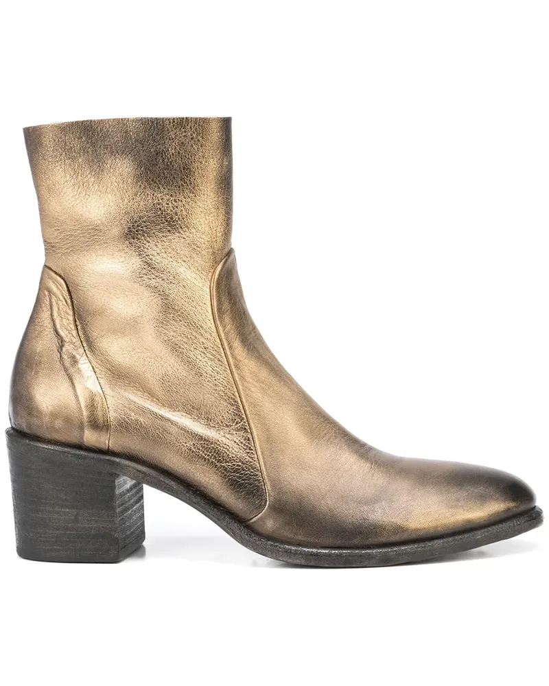 MADISON.MAISON Stiefeletten in Metallic-Optik - GOLD Gold