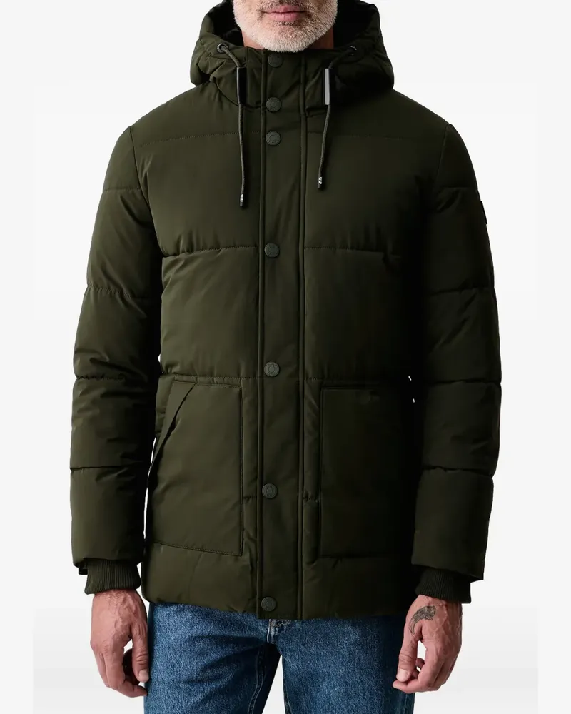 Guess quilted hooded jacket - Grün Grün