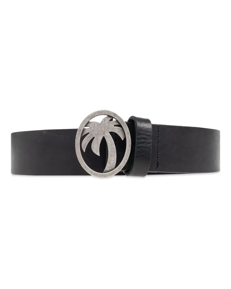 Palm Angels Klassischer Gürtel - Schwarz Schwarz