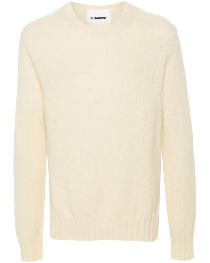 Jil Sander Gerippter Strickpullover - Nude Nude