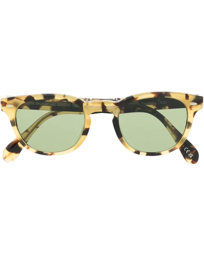 Oliver Peoples Sheldrake 1950 Sonnenbrille - Gelb Gelb