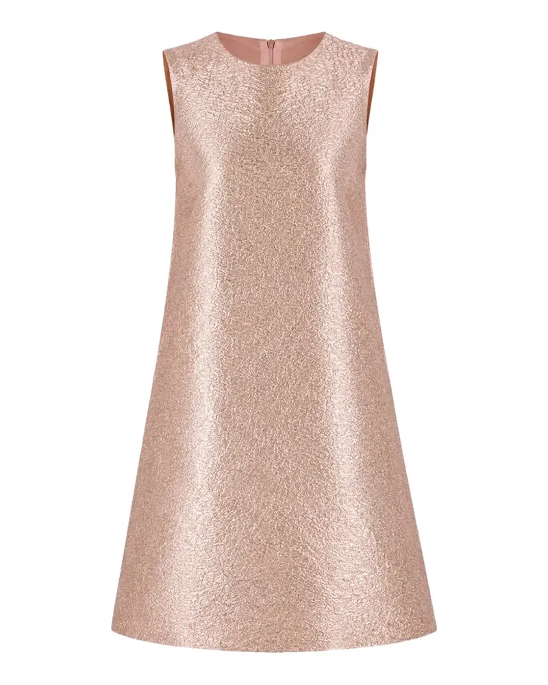 Dolce & Gabbana Jacquard-Minikleid mit Glitter-Optik - Rosa Rosa