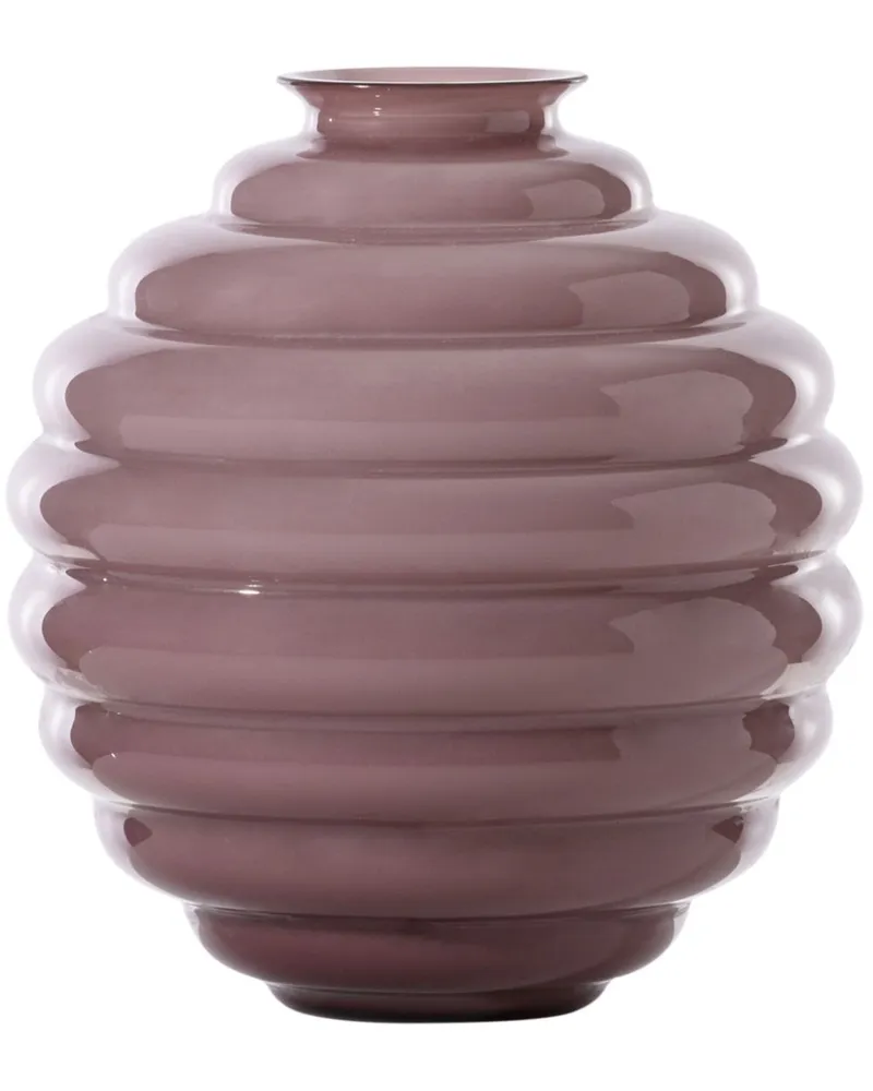Venini Deco Vase (24cm x 23cm) - Braun Braun