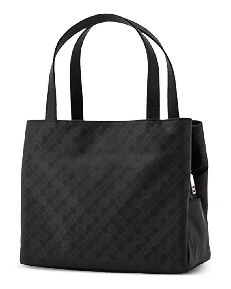 Gherardini Shopper mit geometrischem Print - Schwarz Schwarz