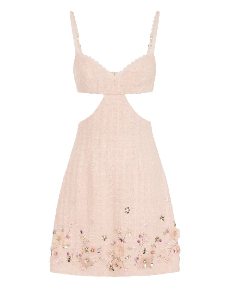 Elisabetta Franchi Kleid mit Cut-Outs - Rosa Rosa