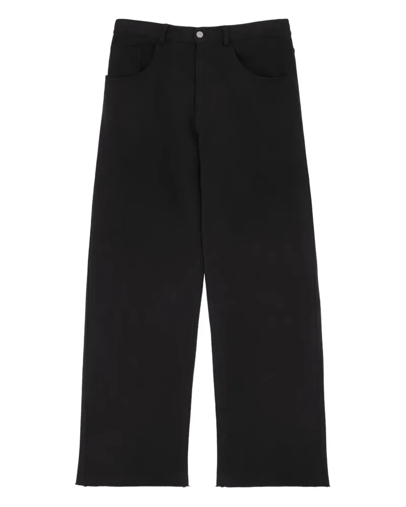 Maison Margiela Hose mit Taschendetail - Schwarz Schwarz