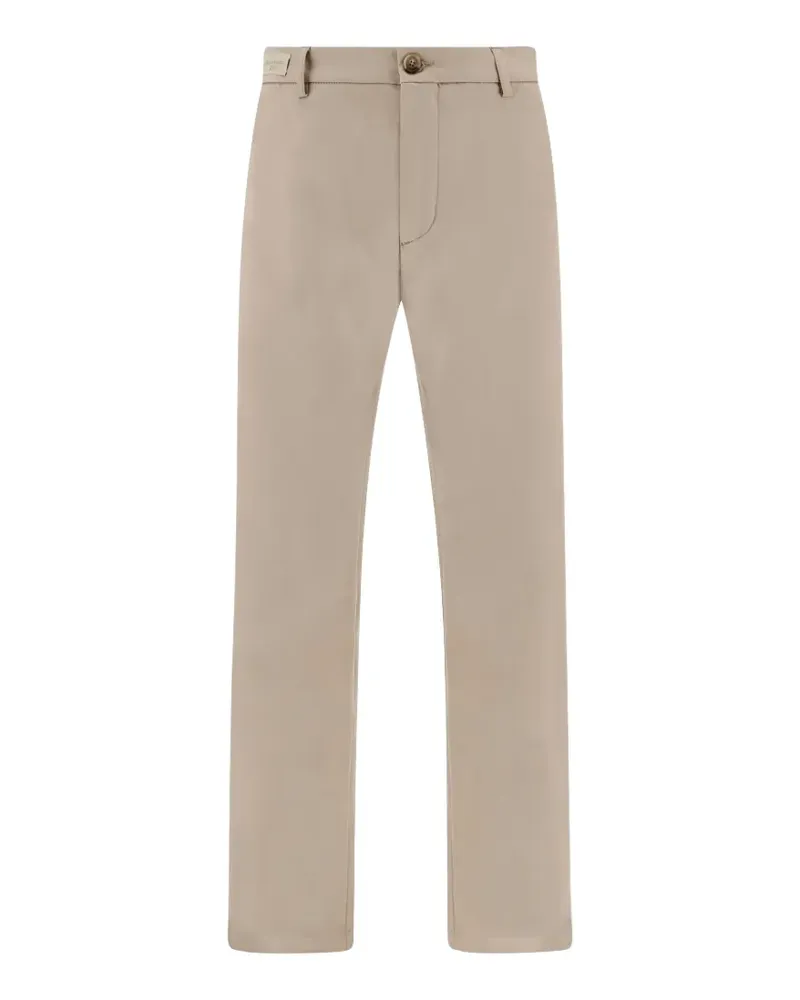 Paul & Shark Bellagio wide-leg chinos - Nude Nude