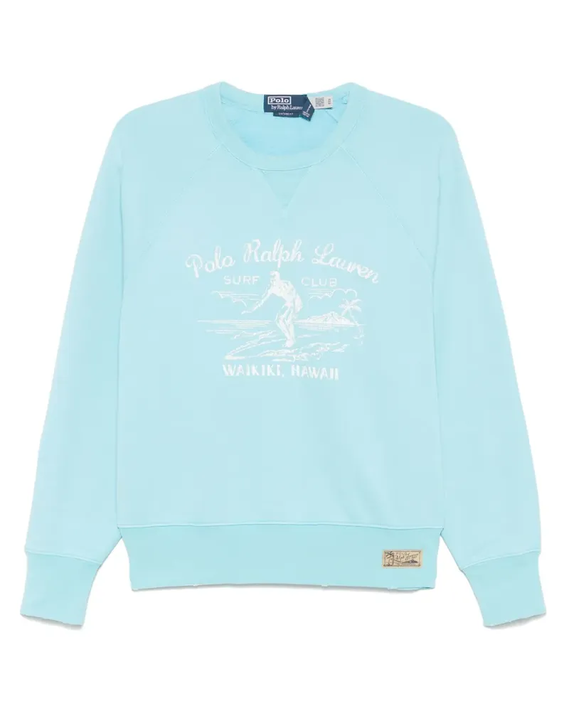 Ralph Lauren Sweatshirt mit grafischem Print - Blau Blau