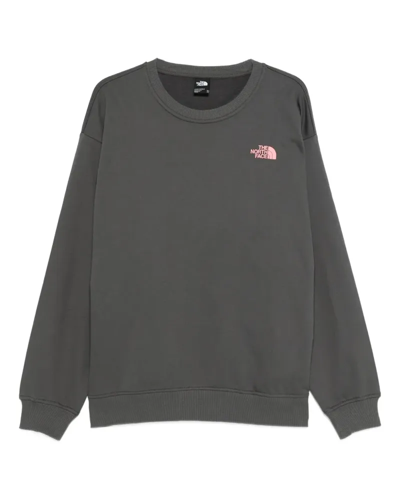 The North Face Sweatshirt mit Logo-Print - Grau Grau