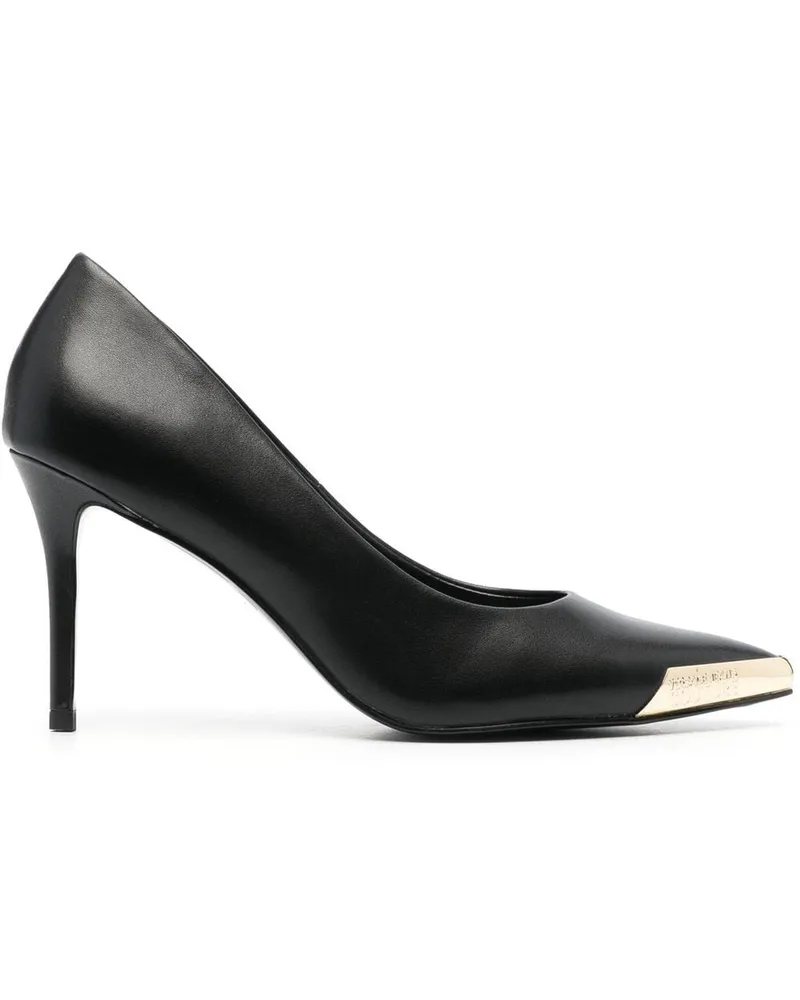 Versace Jeans Pumps mit spitzer Kappe - Schwarz Schwarz