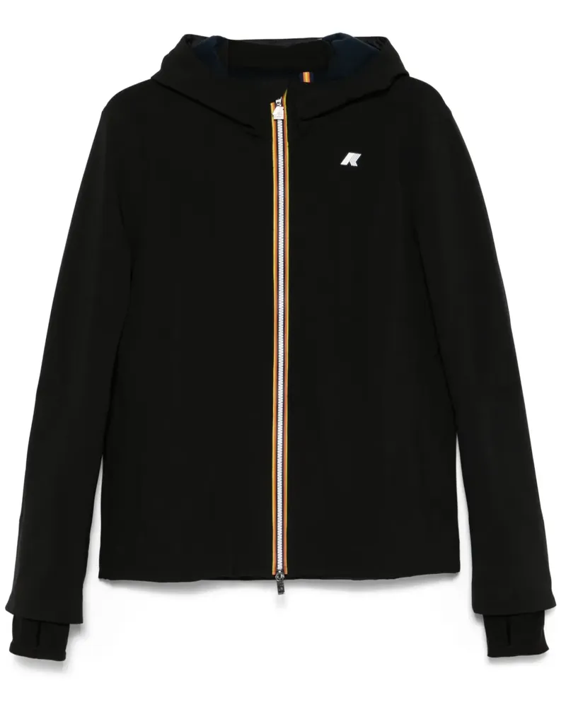 K-Way Jacko Bonded Jacke - Schwarz Schwarz