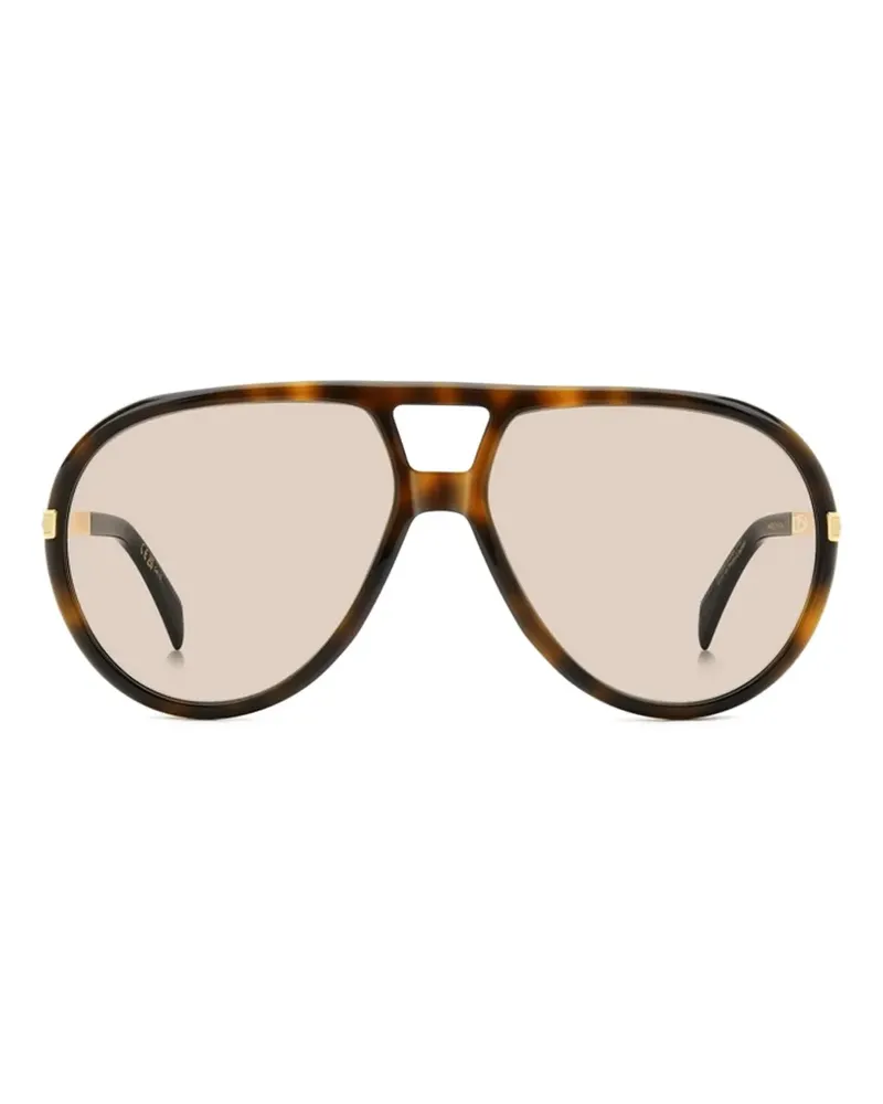 EYEWEAR by DAVID BECKHAM Getönte Pilotenbrille - Braun Braun