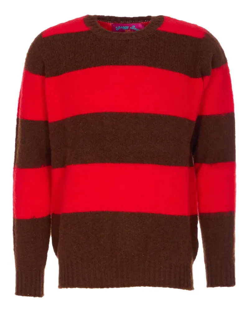 Howlin' Gestreifter Pullover - Braun Braun