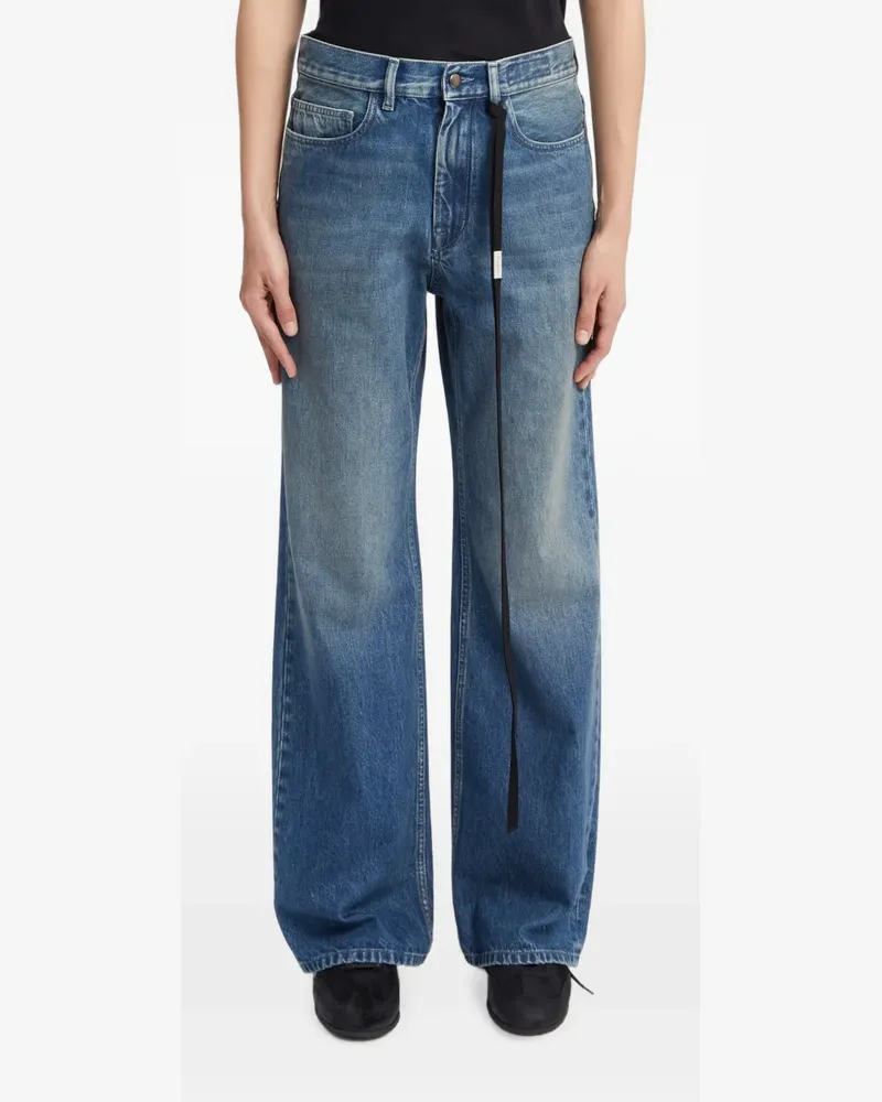 Ann Demeulemeester Jeans mit Stone-Wash-Effekt - Blau Blau