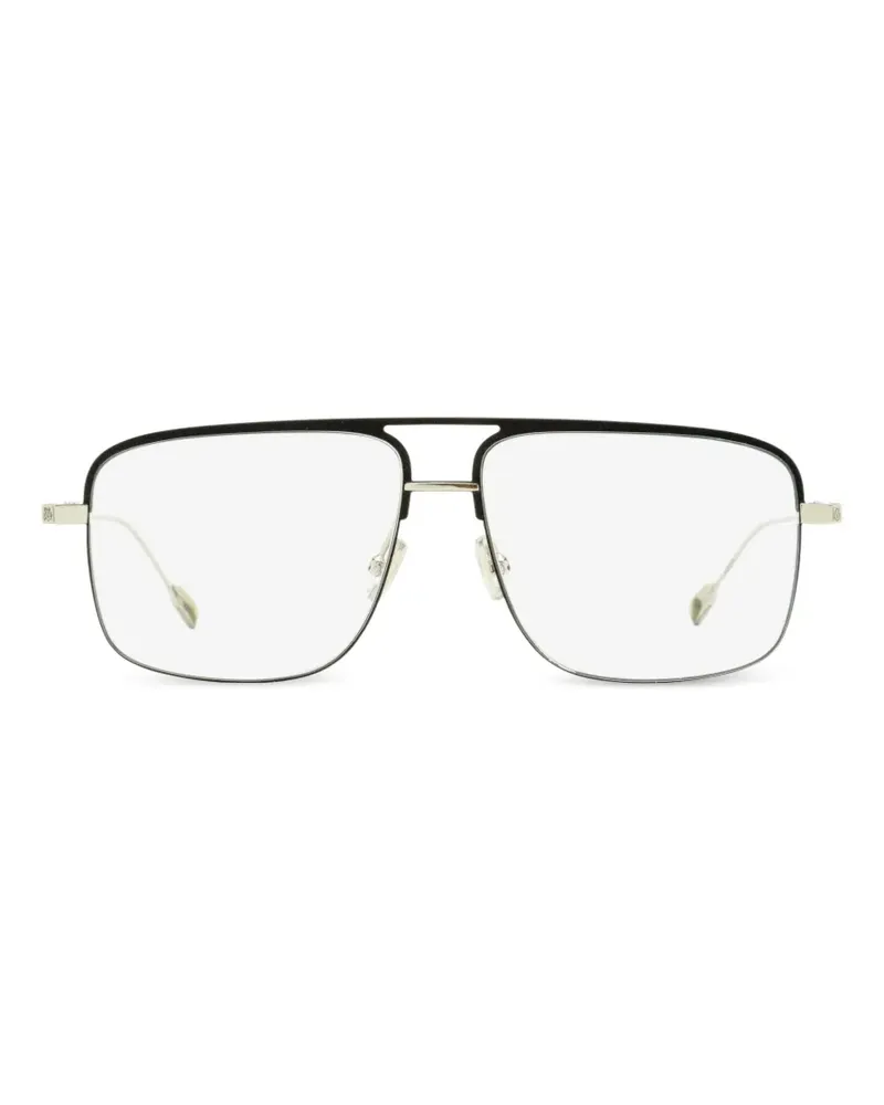Rimowa double-bridge pilot glasses - Schwarz Schwarz