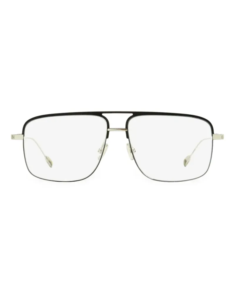 Rimowa double-bridge pilot glasses - Schwarz Schwarz