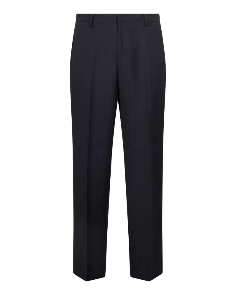 Costumein Alain Luras pressed-crease tailored trousers - Blau Blau