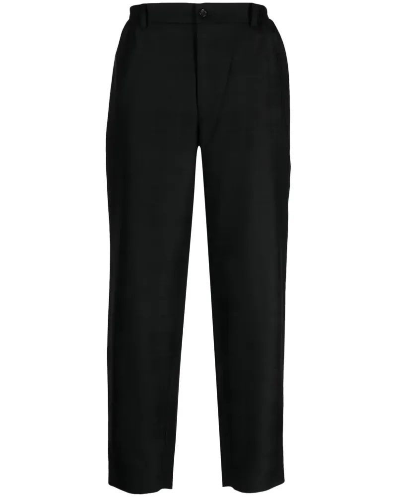 Comme des Garçons Klassische Cropped-Hose - Schwarz Schwarz