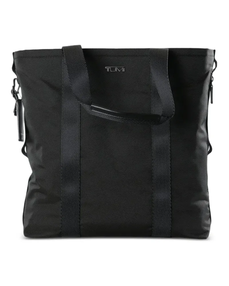 Tumi Essential logo-plaque tote bag - Schwarz Schwarz