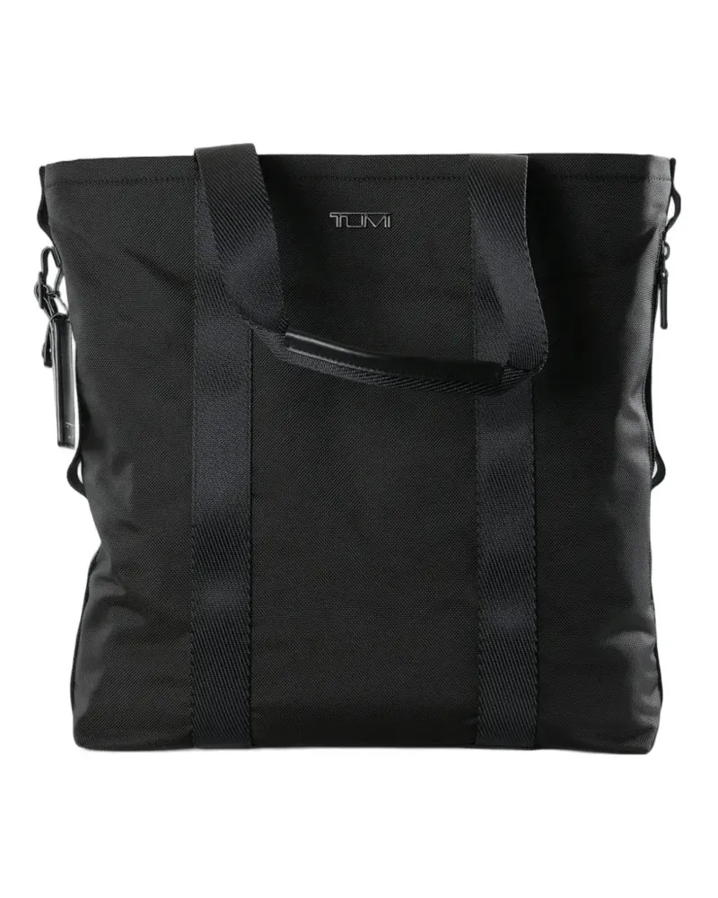 Tumi Essential logo-plaque tote bag - Schwarz Schwarz