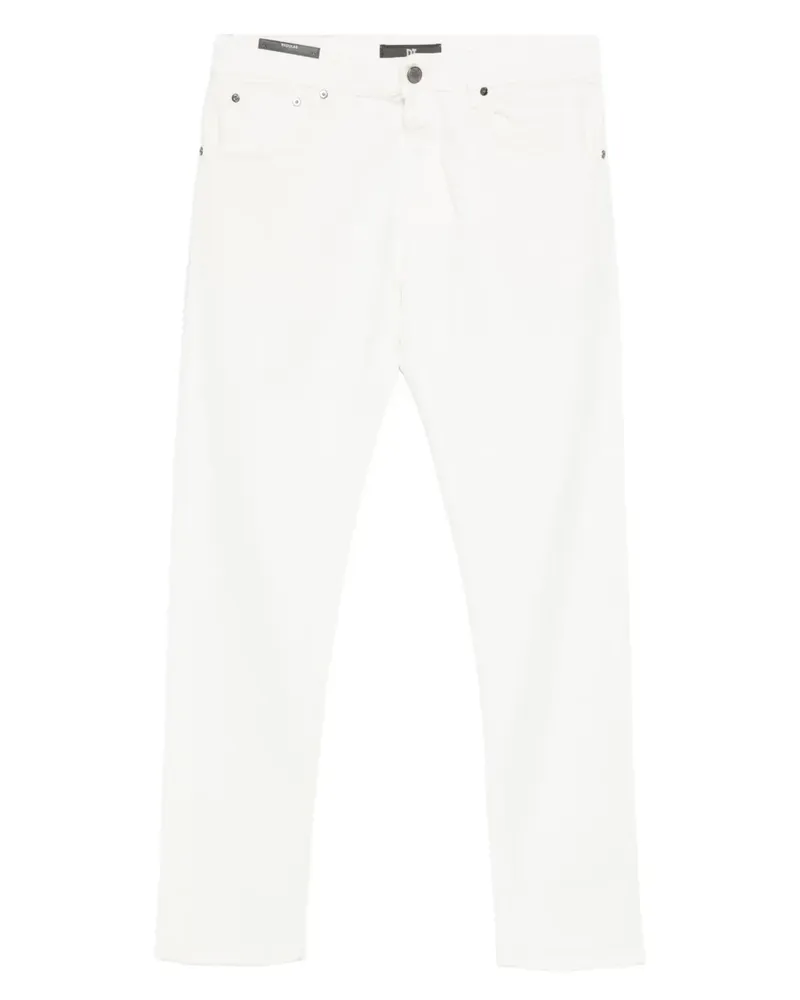 Pantaloni Torino Jeans mit Gürtelschlaufen - Weiß Weiß