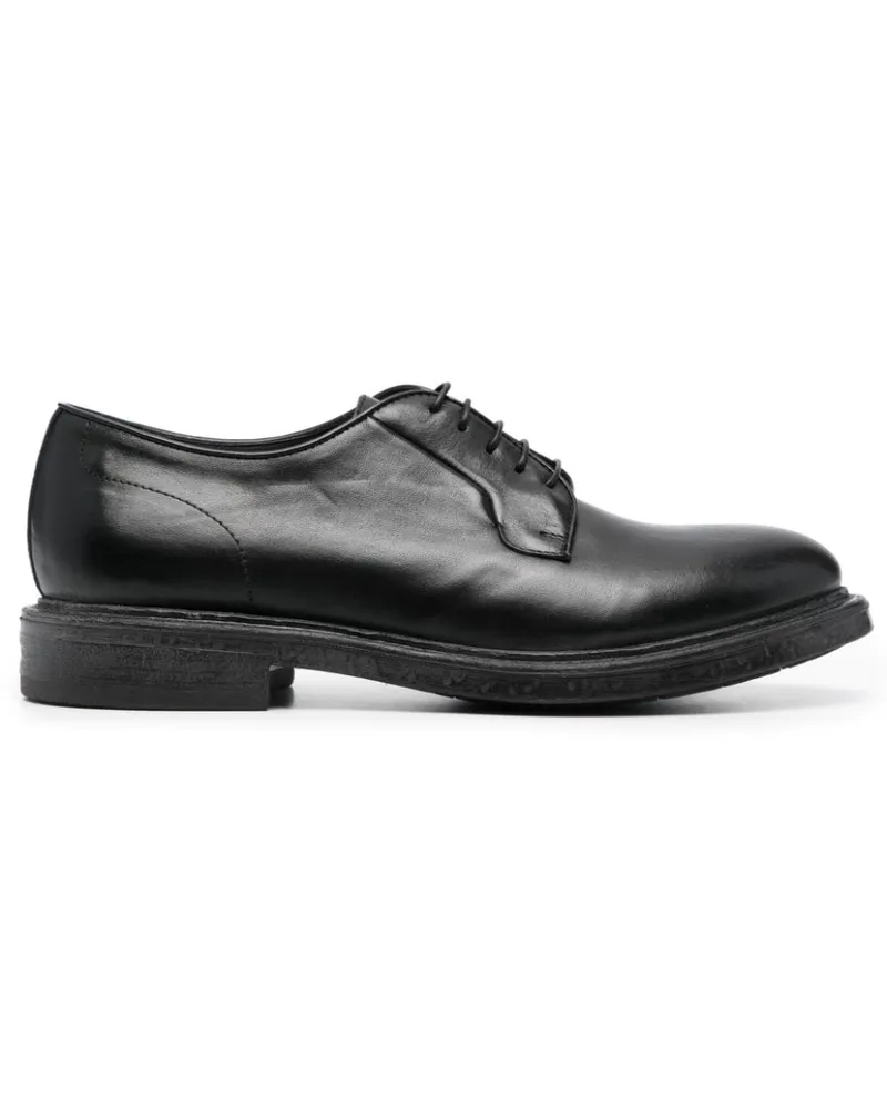 Moma Klassische Derby-Schuhe - Schwarz Schwarz