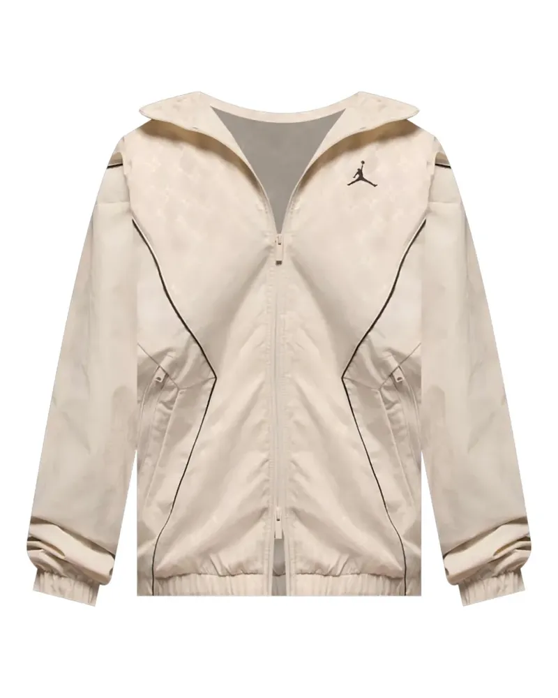 Jordan Jacke mit Logo-Stickerei - Nude Nude