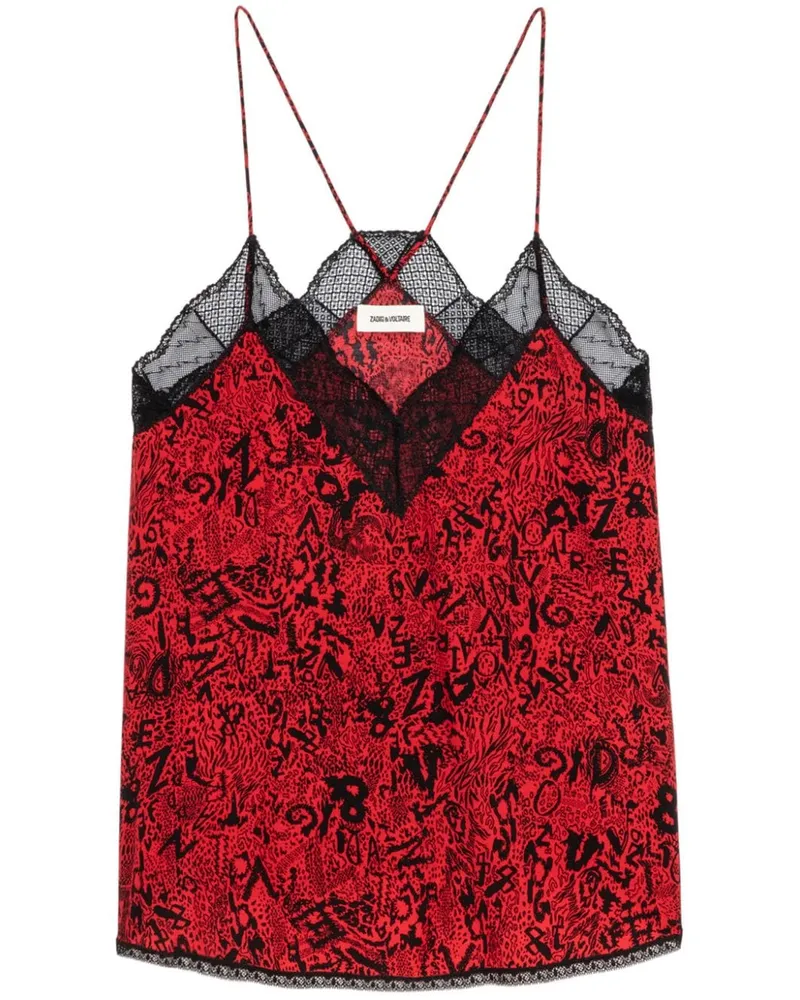 Zadig & Voltaire Christy Bluse - Rot Rot