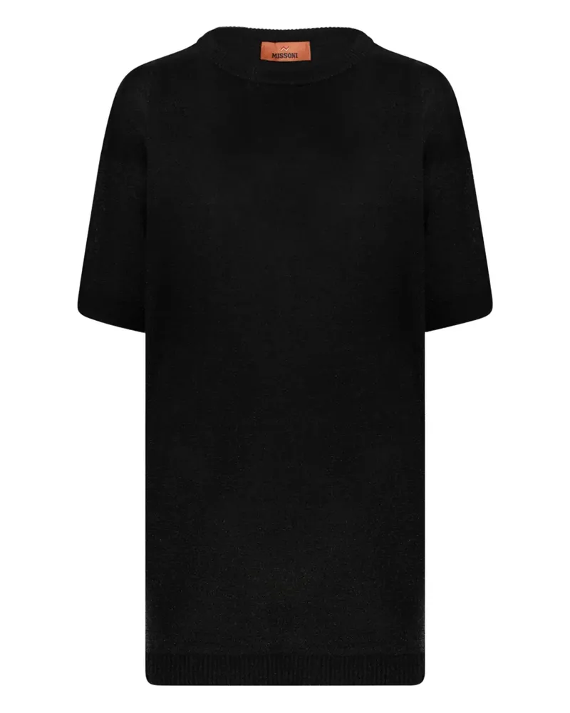 Missoni T-Shirt mit Rundhalsausschnitt - Schwarz Schwarz