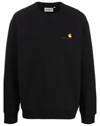 Carhartt WIP Pullover mit Logo-Stickerei Schwarz