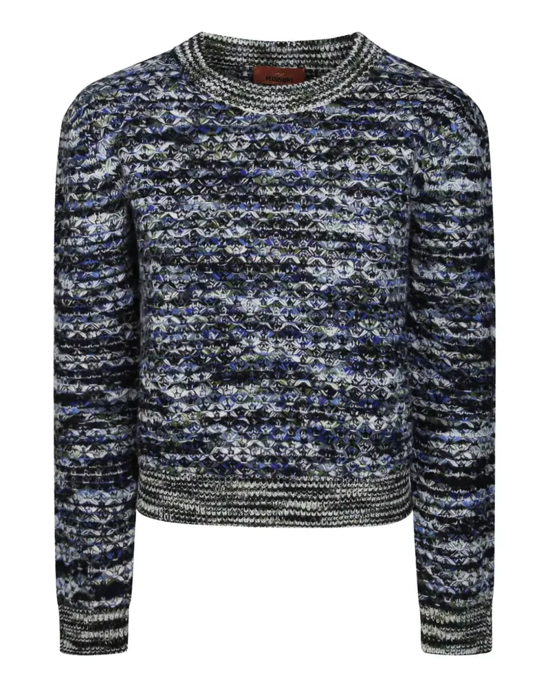 Missoni Texturierter Pullover - Blau Blau