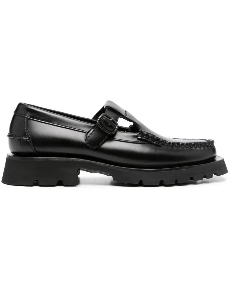HEREU Loafer aus Lackleder - Schwarz Schwarz