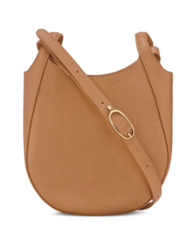 Longchamp small Le Foulonné cross-body bag - Braun Braun