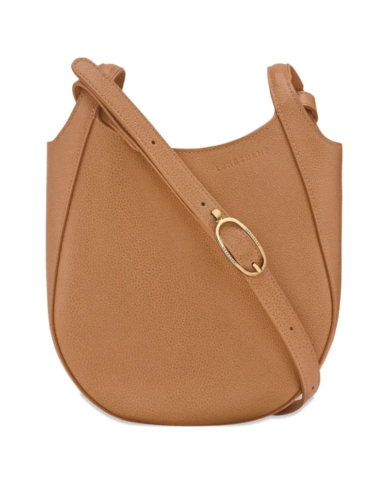 Longchamp small Le Foulonné cross-body bag - Braun Braun