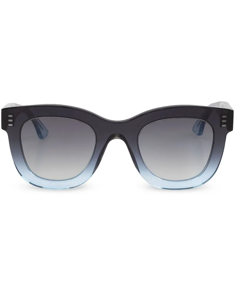 Thierry Lasry Eckige Gambly Sonnenbrille Grau